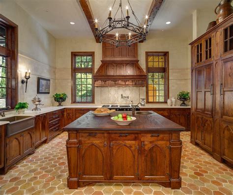 tudor style kitchen